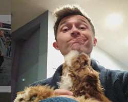 The actor is an animal lover.